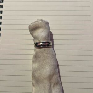 James Avery silver Eternal Wedding Ring size 9